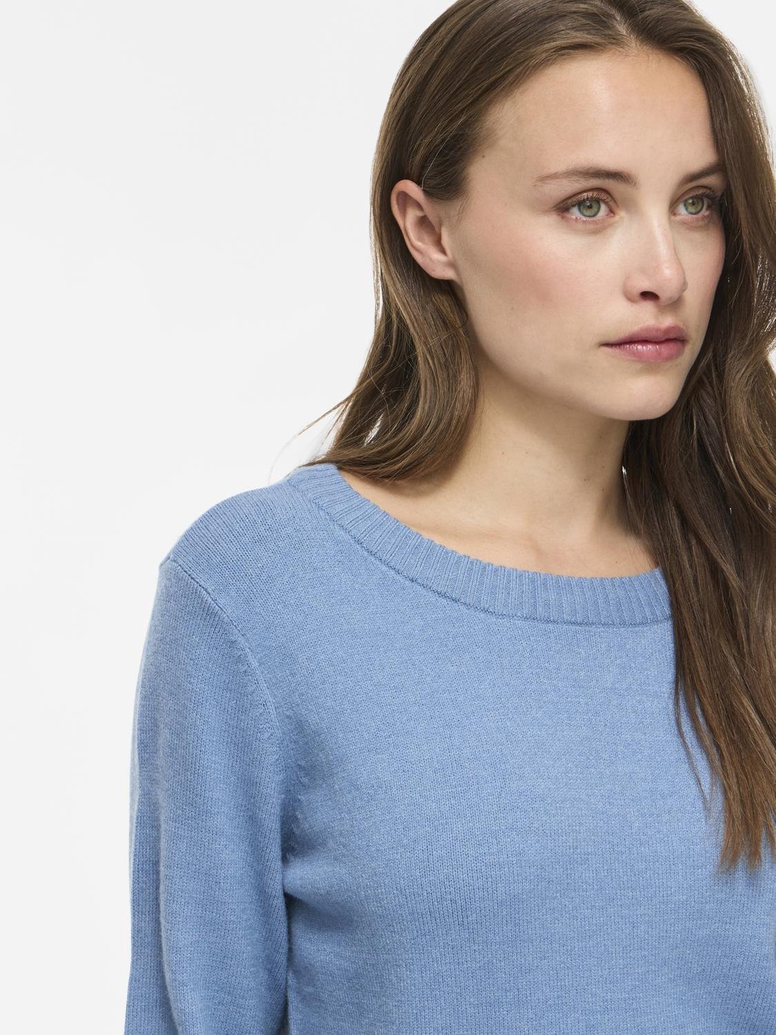 VIRIL Pullover - Blue Shadow - VERO MODA & VILA Bergvik